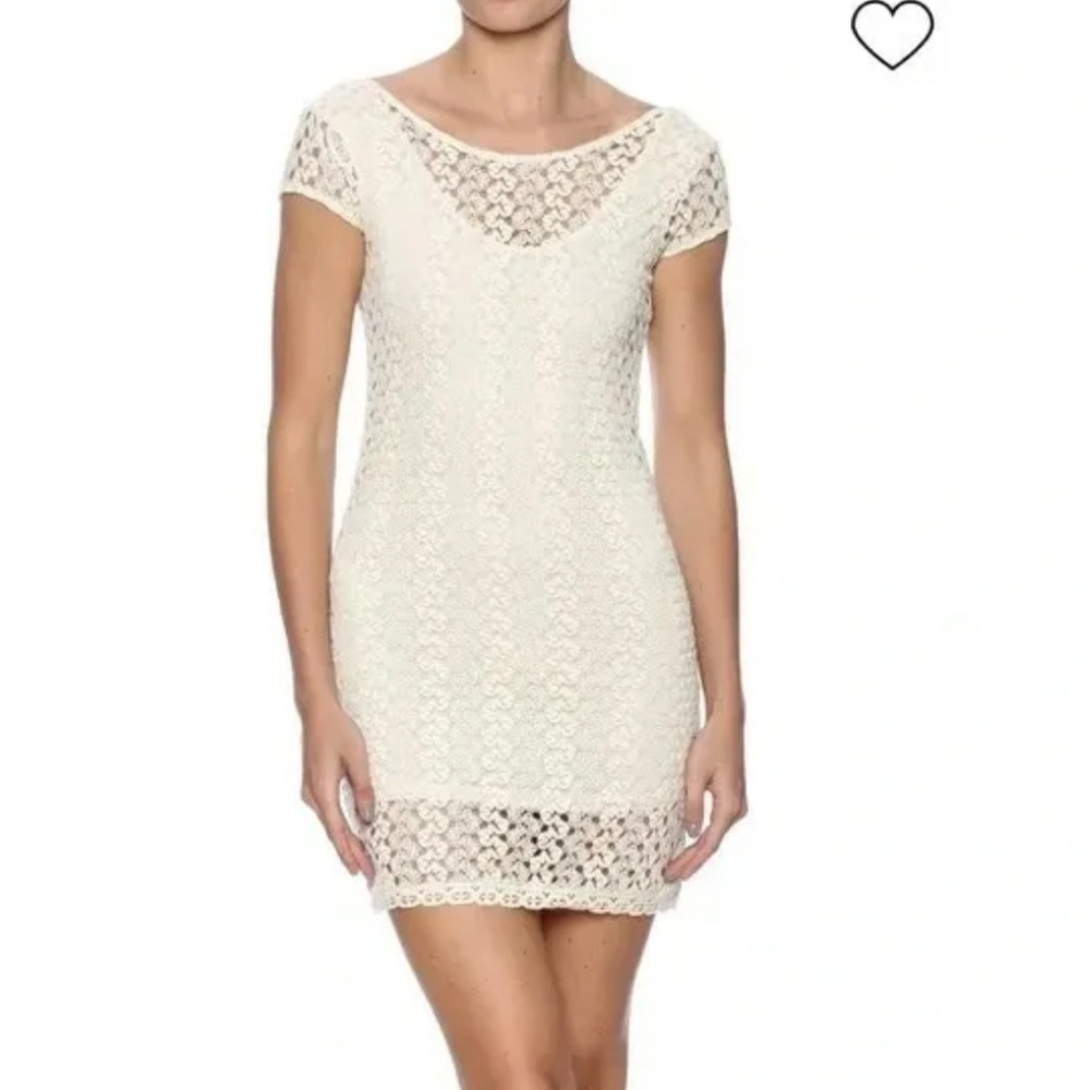 New Free People Cream dress